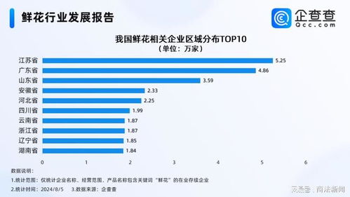 鮮花經(jīng)濟 即將升溫 企查查 去年新增鮮花企業(yè)超6萬家